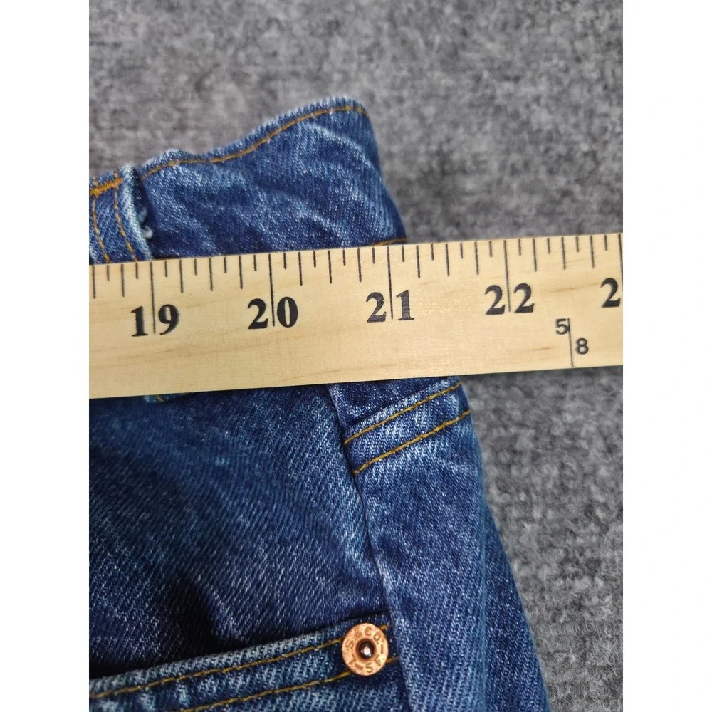 Vintage 90s Levi's 505 Jeans Mens 46x30 Blue Orange Tab Made in USA Regular Fit